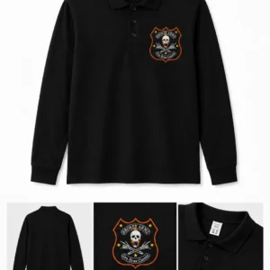 POLO MANCHE LONG BRODE