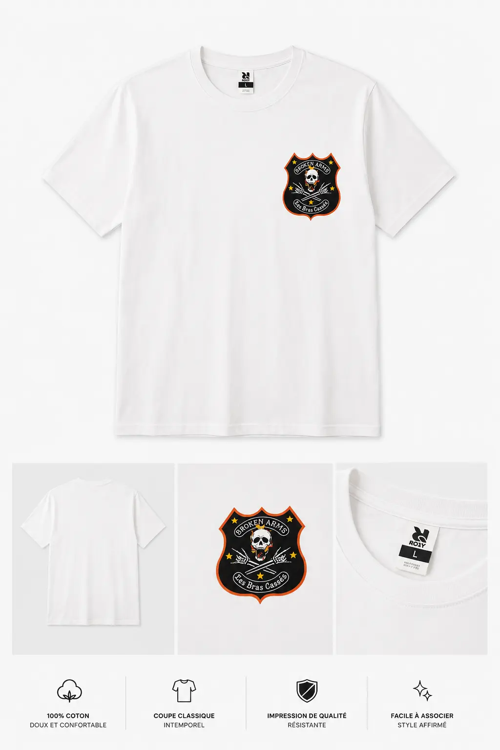 T-SHIRT IMPRIME OFFICIEL