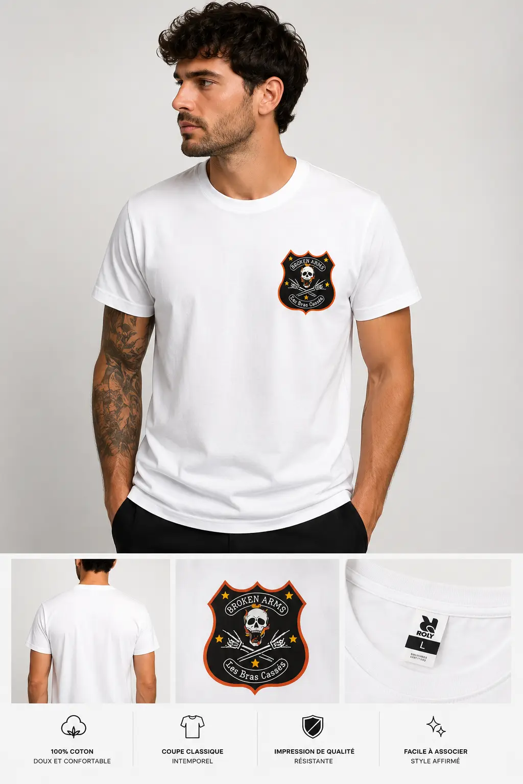 T-SHIRT IMPRIME OFFICIEL – Image 2