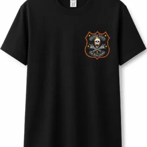T-SHIRT OFFICIEL BRODE NOIR
